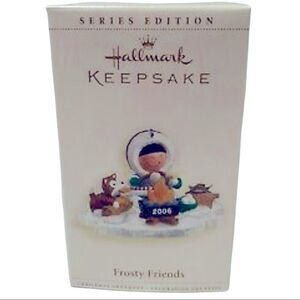 Hallmark Ornament 2006  Frosty Friends 27th in series